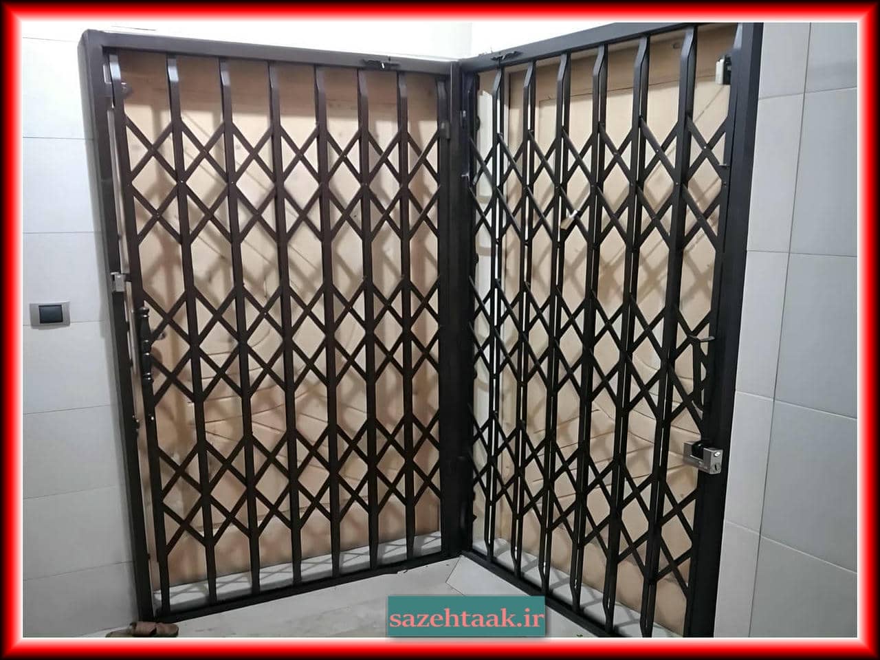 ویژگی‌های درب آکاردئونی