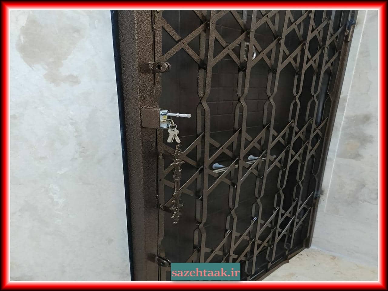 پشتیبانی و خدمات پس از فروش درب آکاردئونی ضد سرقت