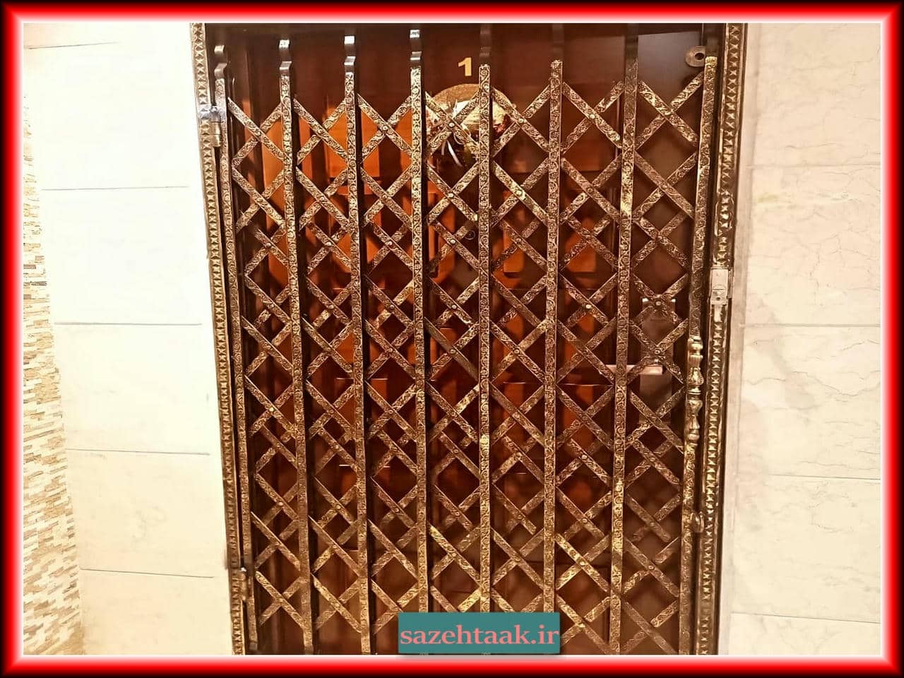نگهداری از درب آکاردئونی ضد سرقت