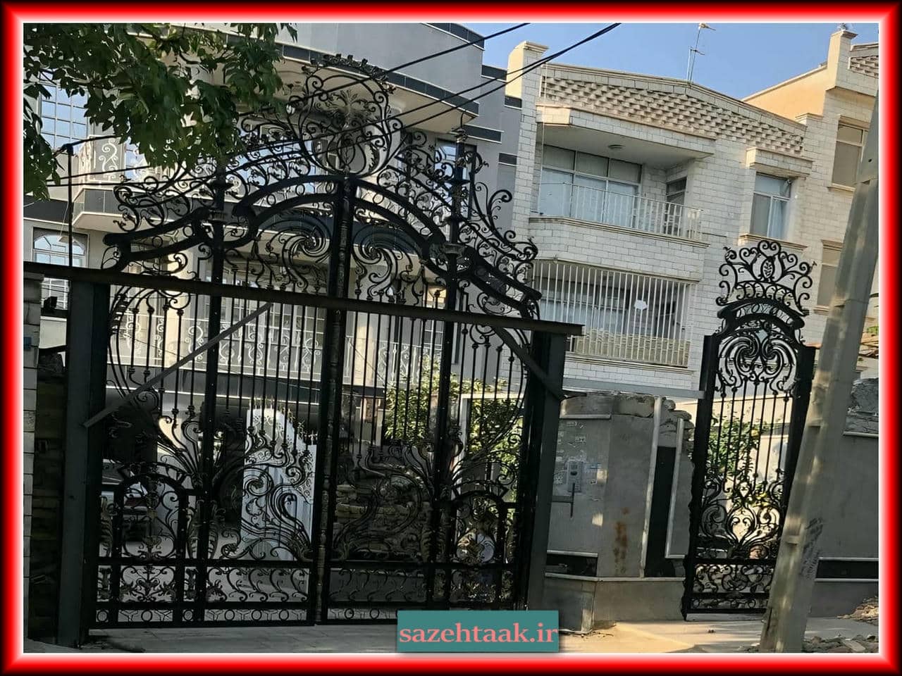 تاثیر انتخاب درب حیاط ویلایی مناسب بر زیبایی و امنیت منزل