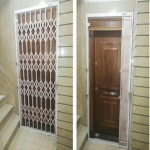 حفاظ آکاردئونی 4 گل لوزی مستحکم