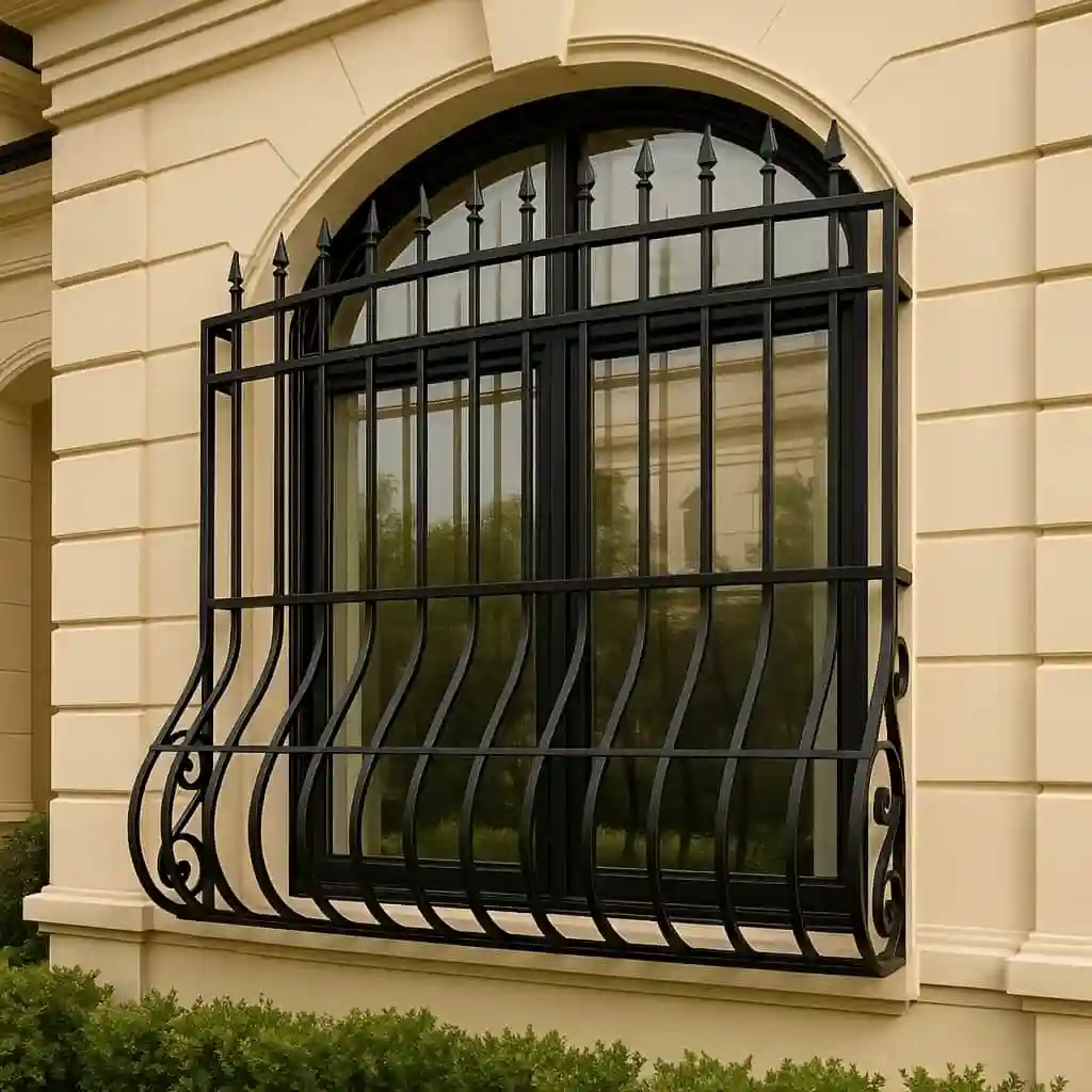 نرده نیزه ای برای ویلا