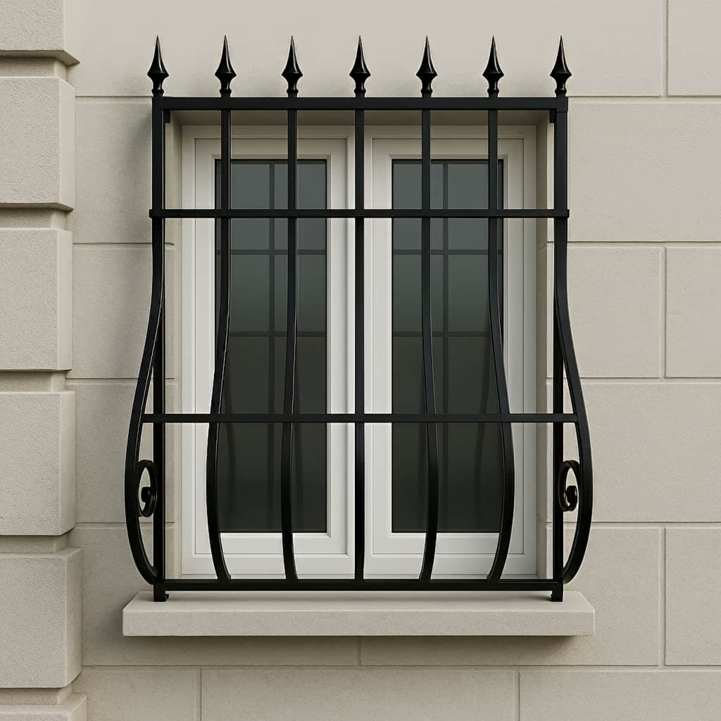 قیمت حفاظ پنجره قوس دار