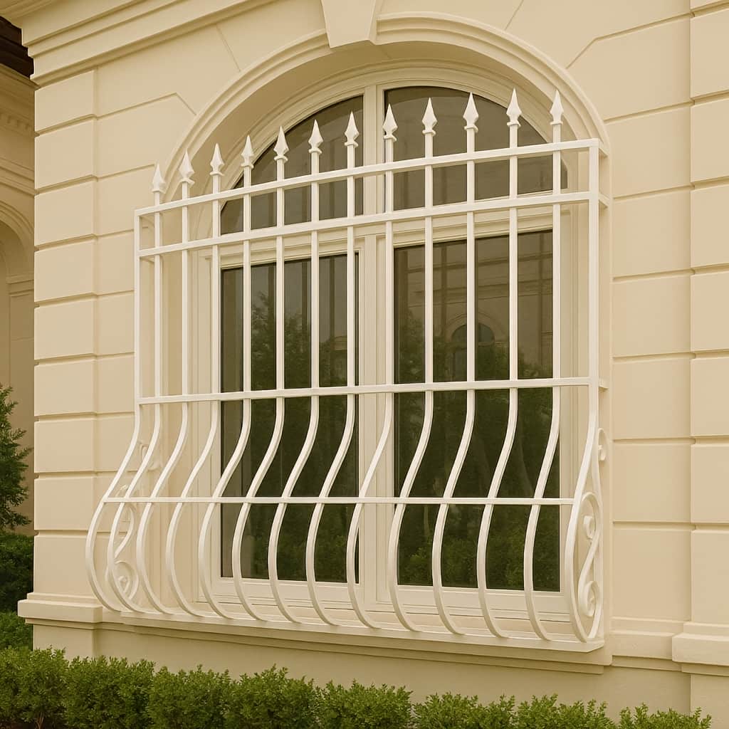 مدل نرده آهنی تزئینی