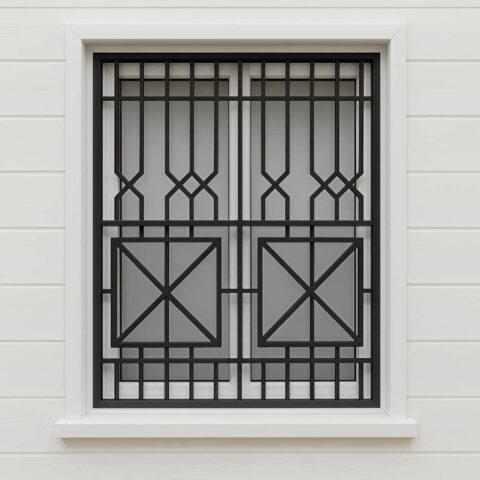 حفاظ پنجره هندسی مدرن شیک