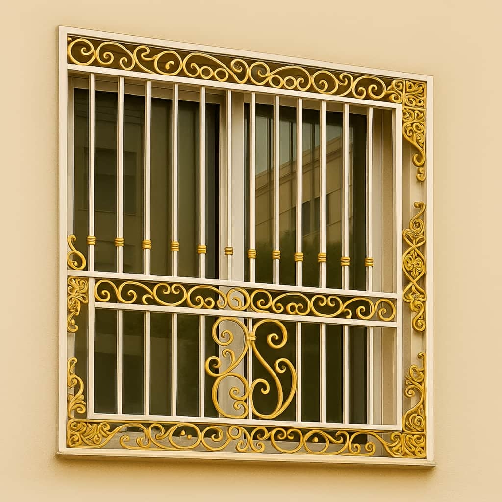 حفاظ پنجره کلاسیک سلطنتی لوکس