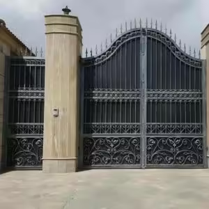 درب فلزی انگلیسی کلاسیک لوکس