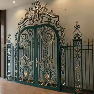 درب حیاط لاکچری فلزی مدرن