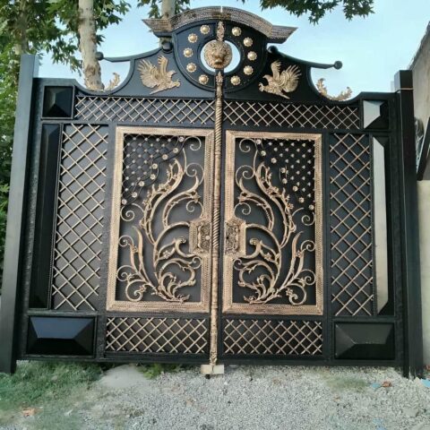 تولید درب ویلایی شهرکی فرفورژه فلزی