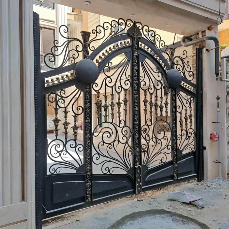 مدل جدید درب فلزی ورودی ویلا