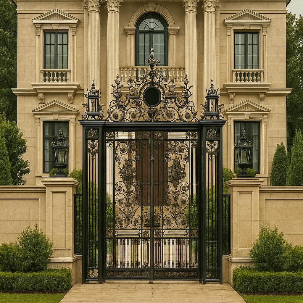 درب فلزی الیزابت لوکس کلاسیک