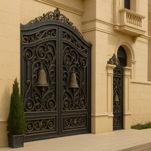درب فلزی زنگوله لوکس ویلایی