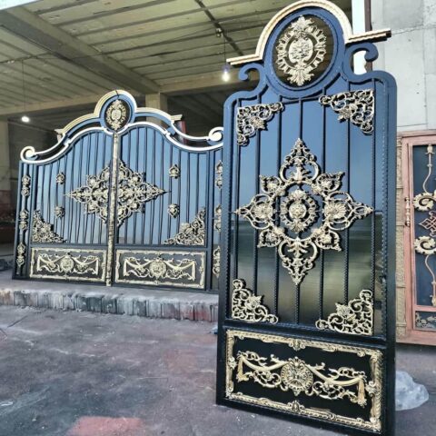 درب فلزی صدفی ورودی کلاسیک