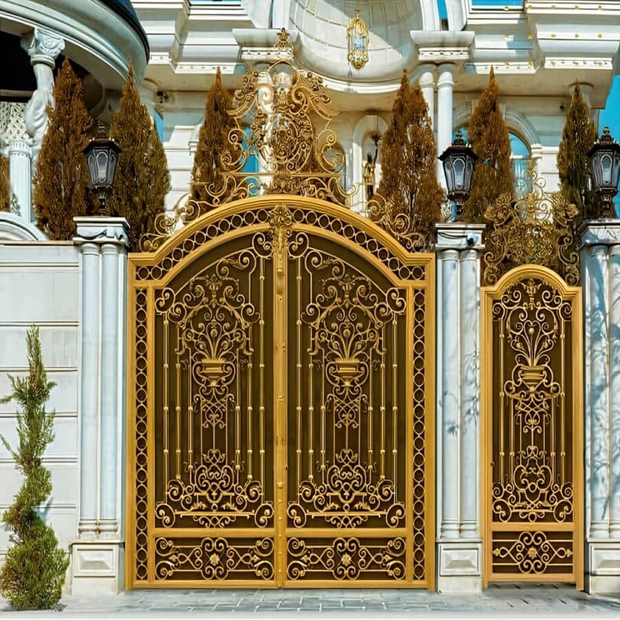 درب فلزی موناکو کلاسیک فرفورژه