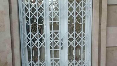 درب آکاردئونی ضدسرقت در استان خوزستان