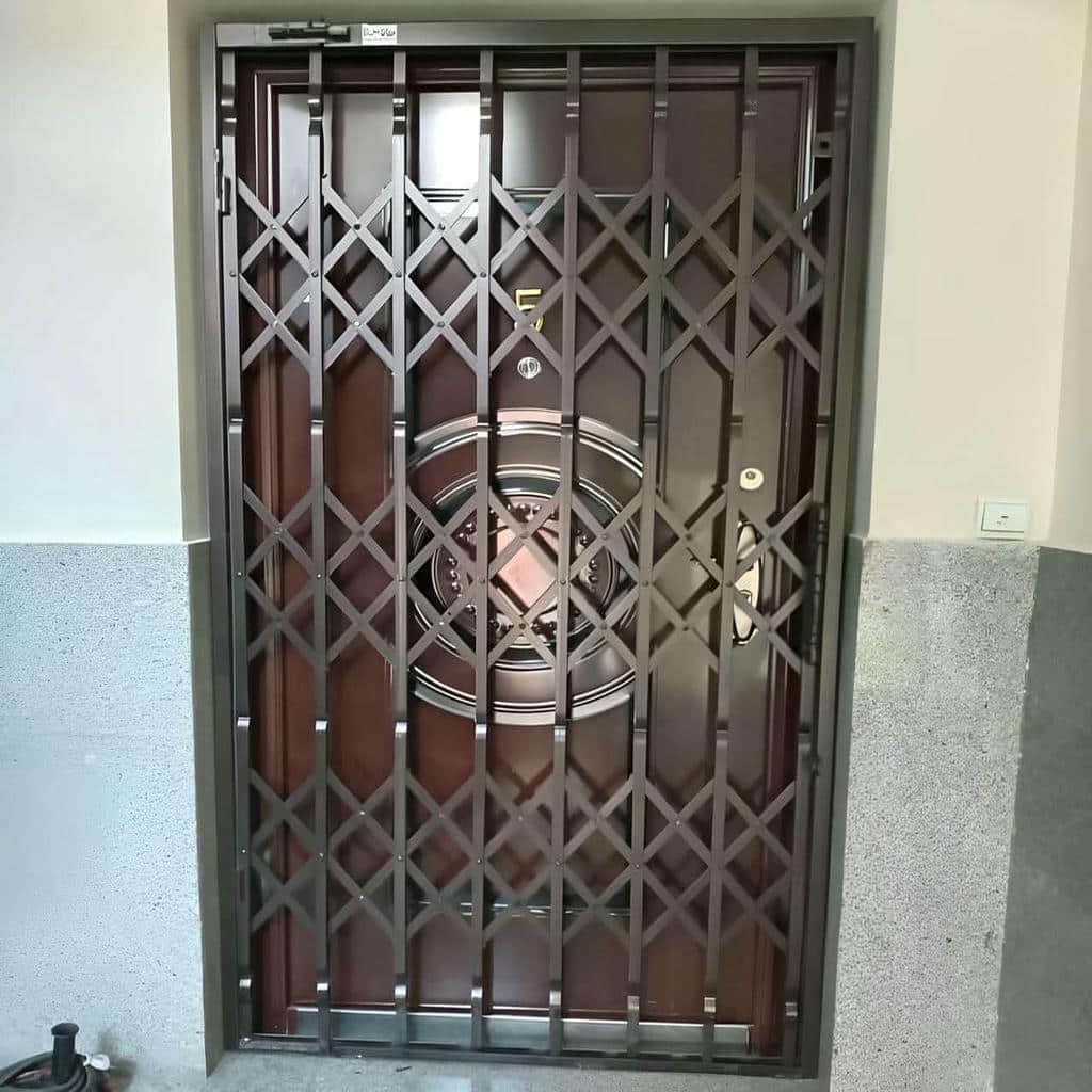 قیمت درب آکاردئونی ضدسرقت ورودی آپارتمان در ملارد