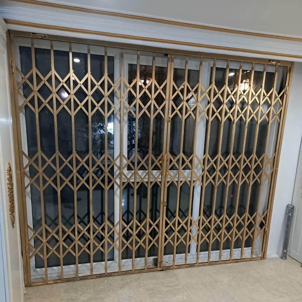 نصب درب آکاردئونی ضدسرقت ریل روان در سنندج