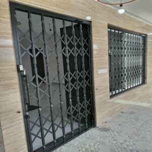 درب آکاردئونی ضدسرقت در فیروزکوه