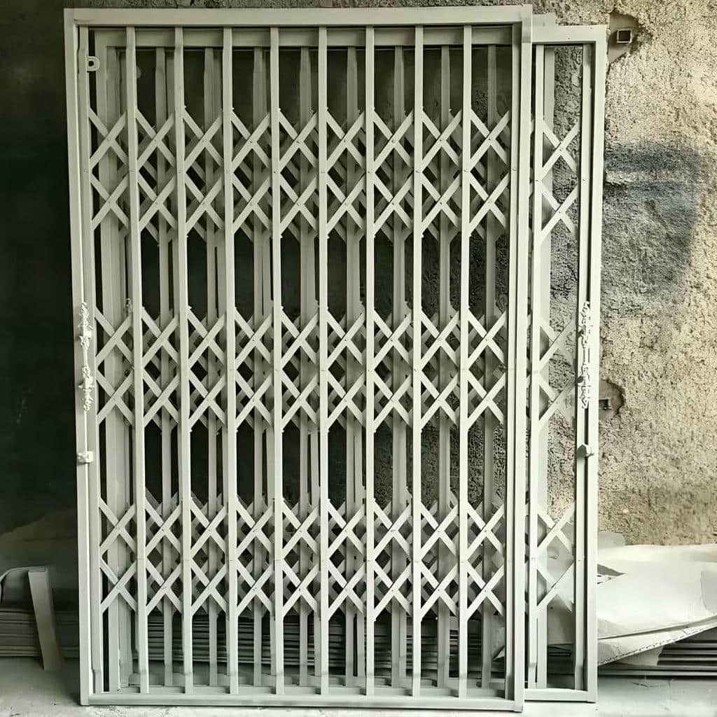 نصب درب آکاردئونی ضدسرقت رنگ باکیفیت در رشت