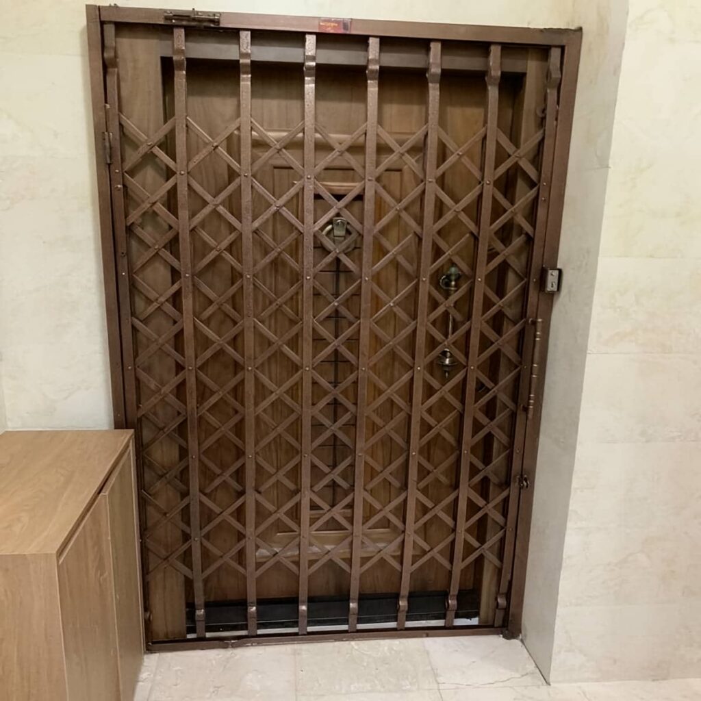 قیمت درب آکاردئونی ضدسرقت واحد مسکونی در هشتگرد