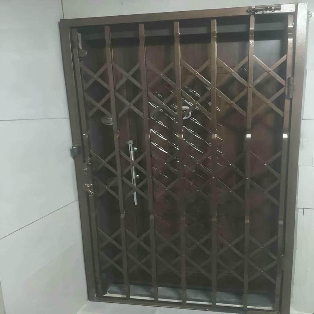 فروش درب آکاردئونی ضدسرقت ریل روان در اندیشه