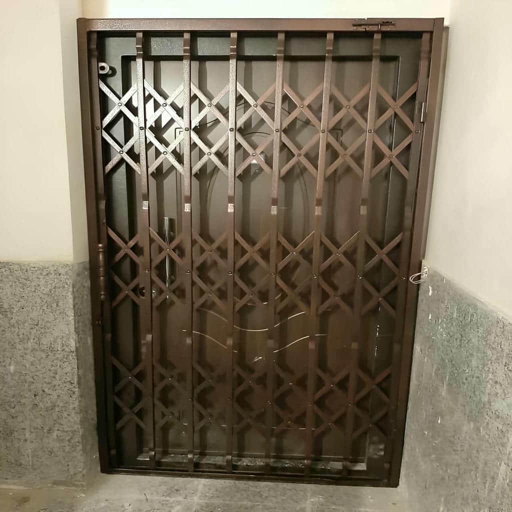 خرید درب آکاردئونی ضدسرقت طرح مدرن در گرگان