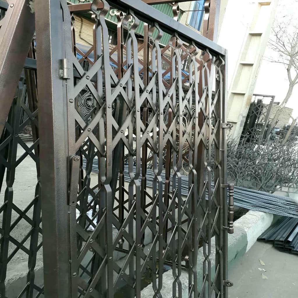 قیمت درب آکاردئونی ضدسرقت پوشش ضدزنگ در نوشهر