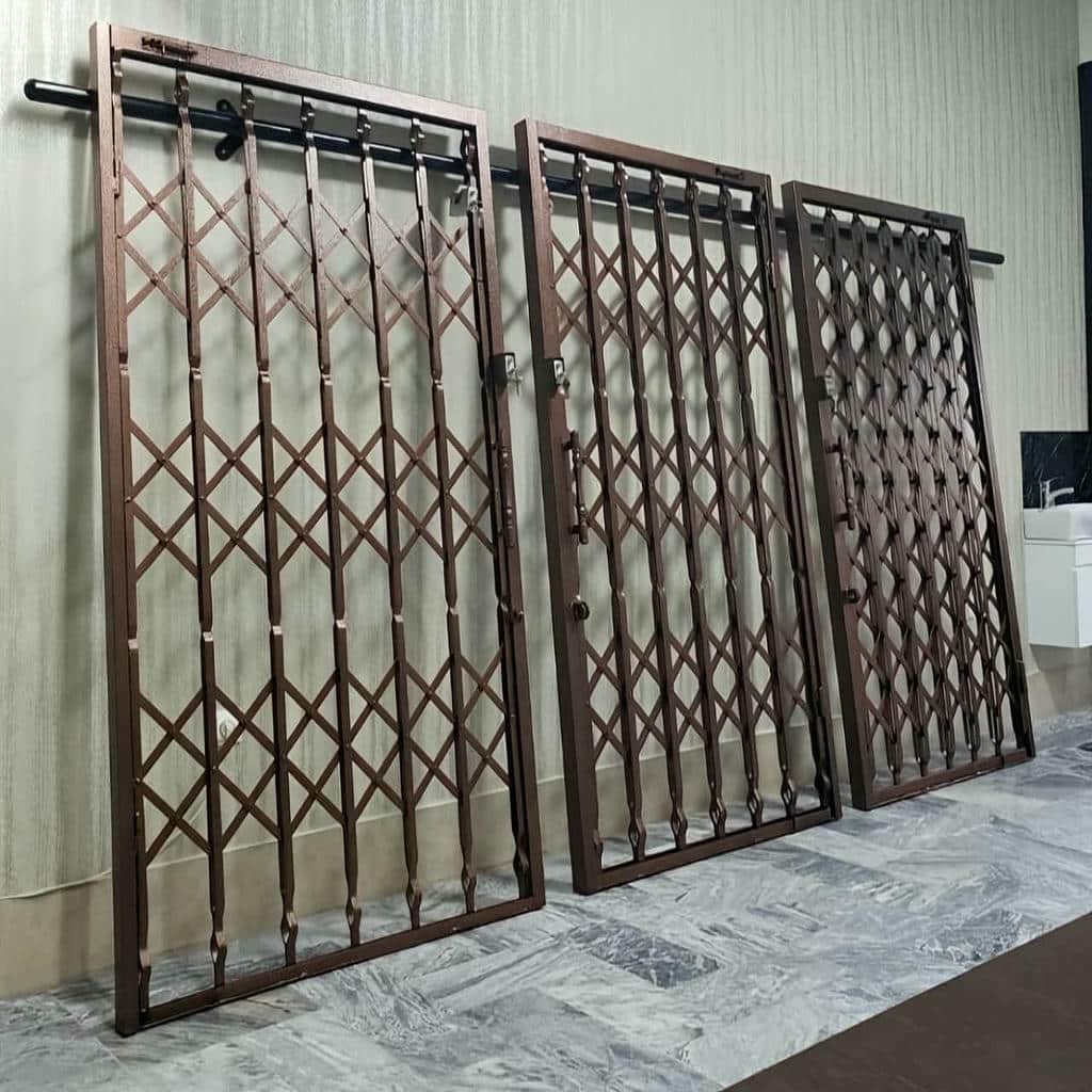 درب آکاردئونی ضدسرقت در چالوس