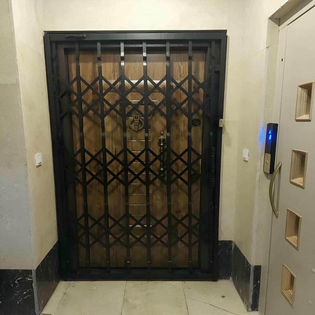 فروش درب آکاردئونی ضدسرقت ساخت سفارشی در فیروزکوه