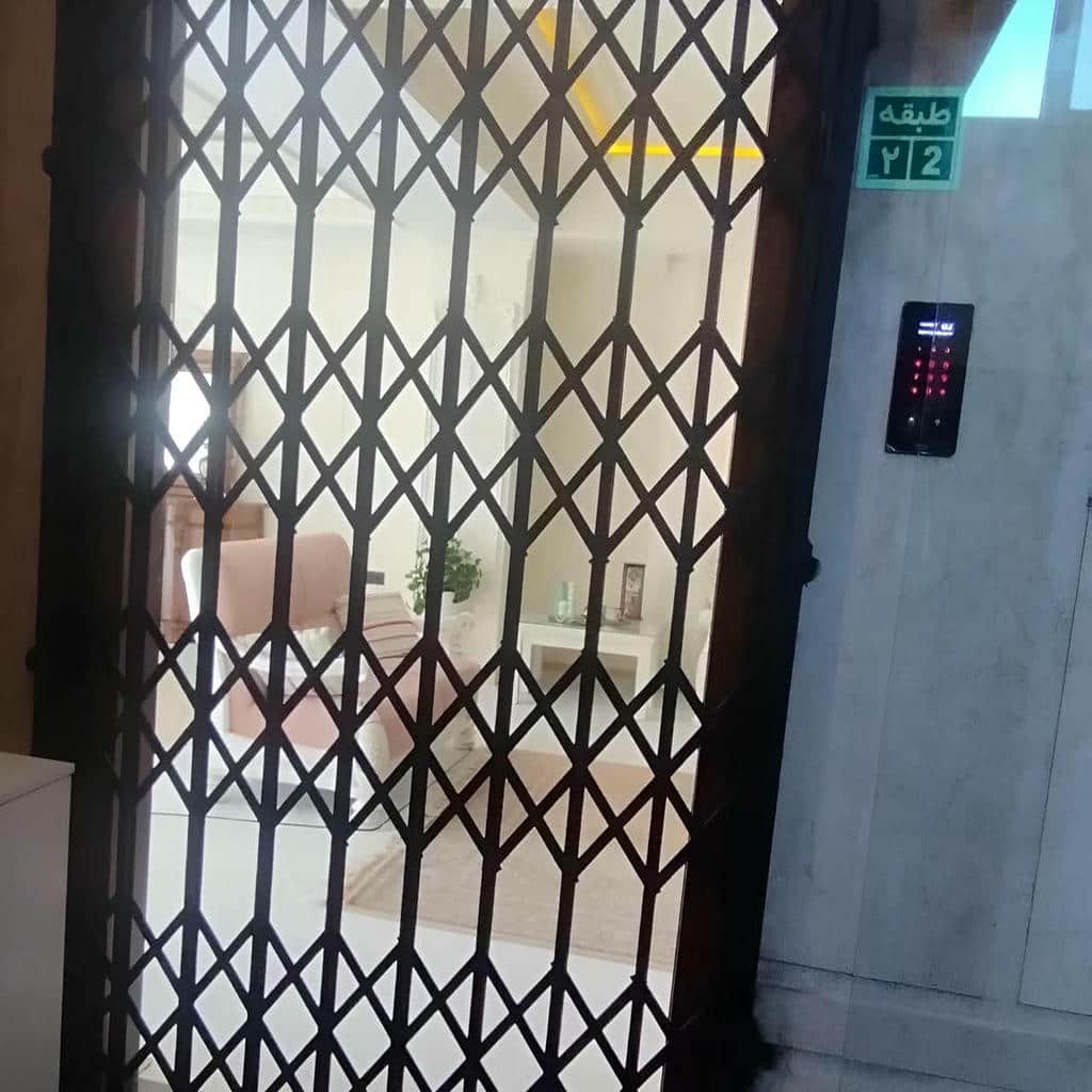 درب آکاردئونی ضدسرقت در استان گلستان