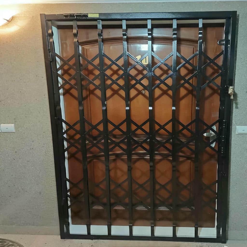 فروش درب آکاردئونی ضدسرقت قفل مقاوم در نوشهر