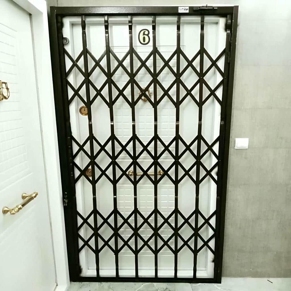نصب درب آکاردئونی ضدسرقت اندازه دقیق در بجنورد