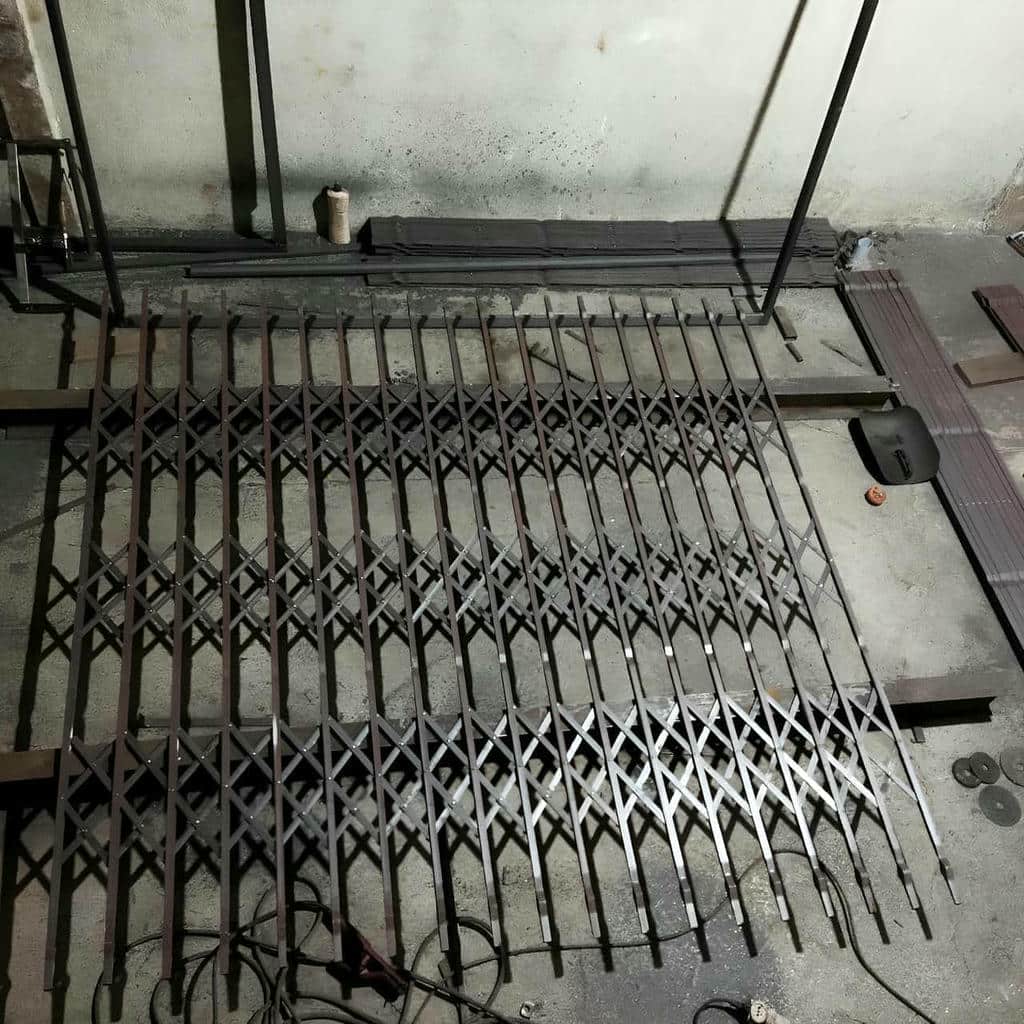 کارخانه درب آکاردئونی ضدسرقت رنگ بادوام در سیرجان
