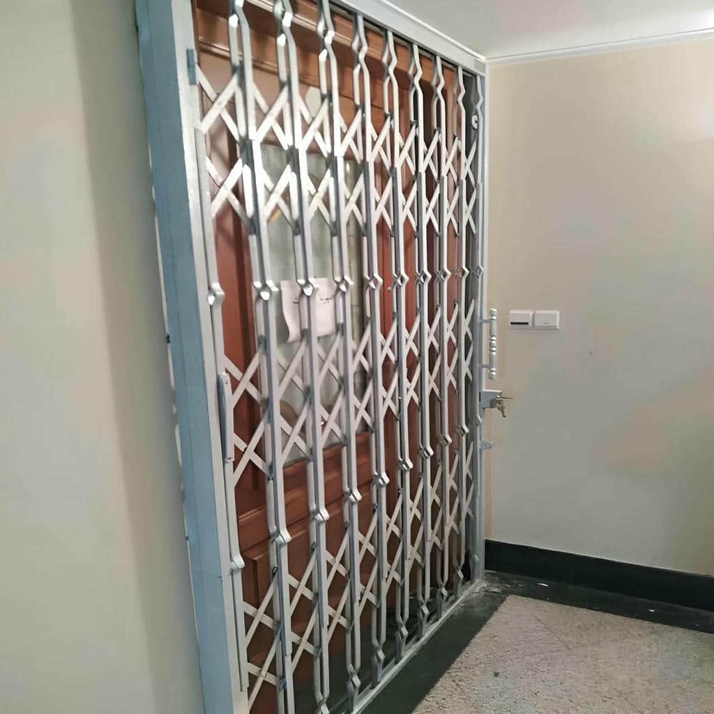 قیمت درب آکاردئونی ضدسرقت قفل چندنقطه در اشتهارد