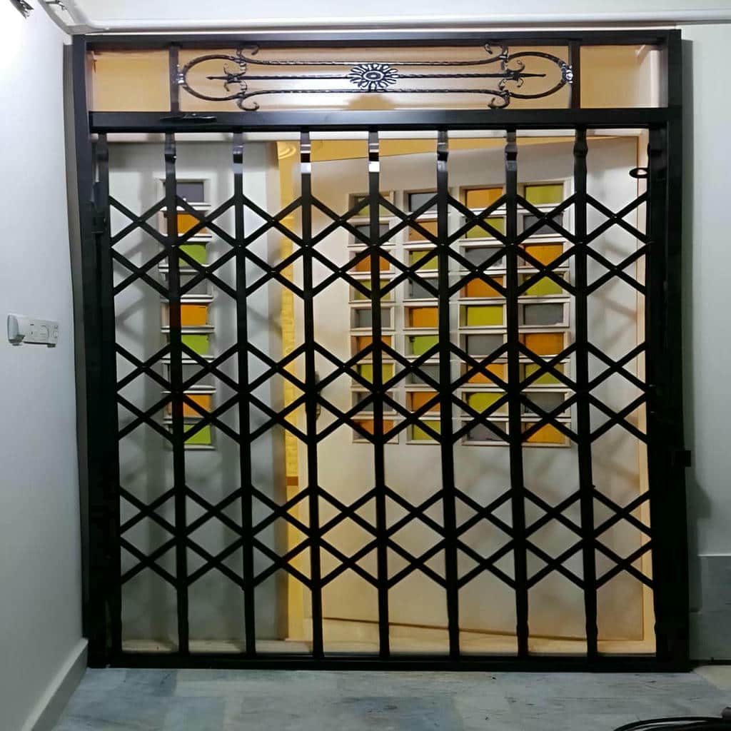 قیمت درب آکاردئونی ضدسرقت ورودی ویلایی در طالقان