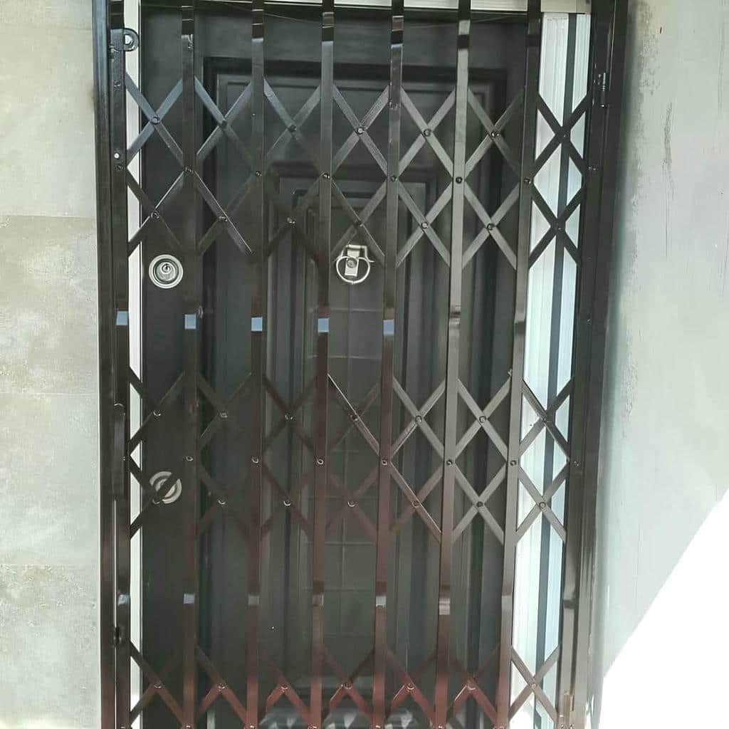 درب آکاردئونی ضدسرقت در پرند