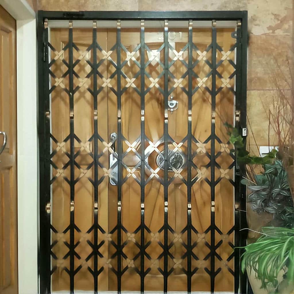 خرید درب آکاردئونی ضدسرقت فاز مسکونی در پردیس