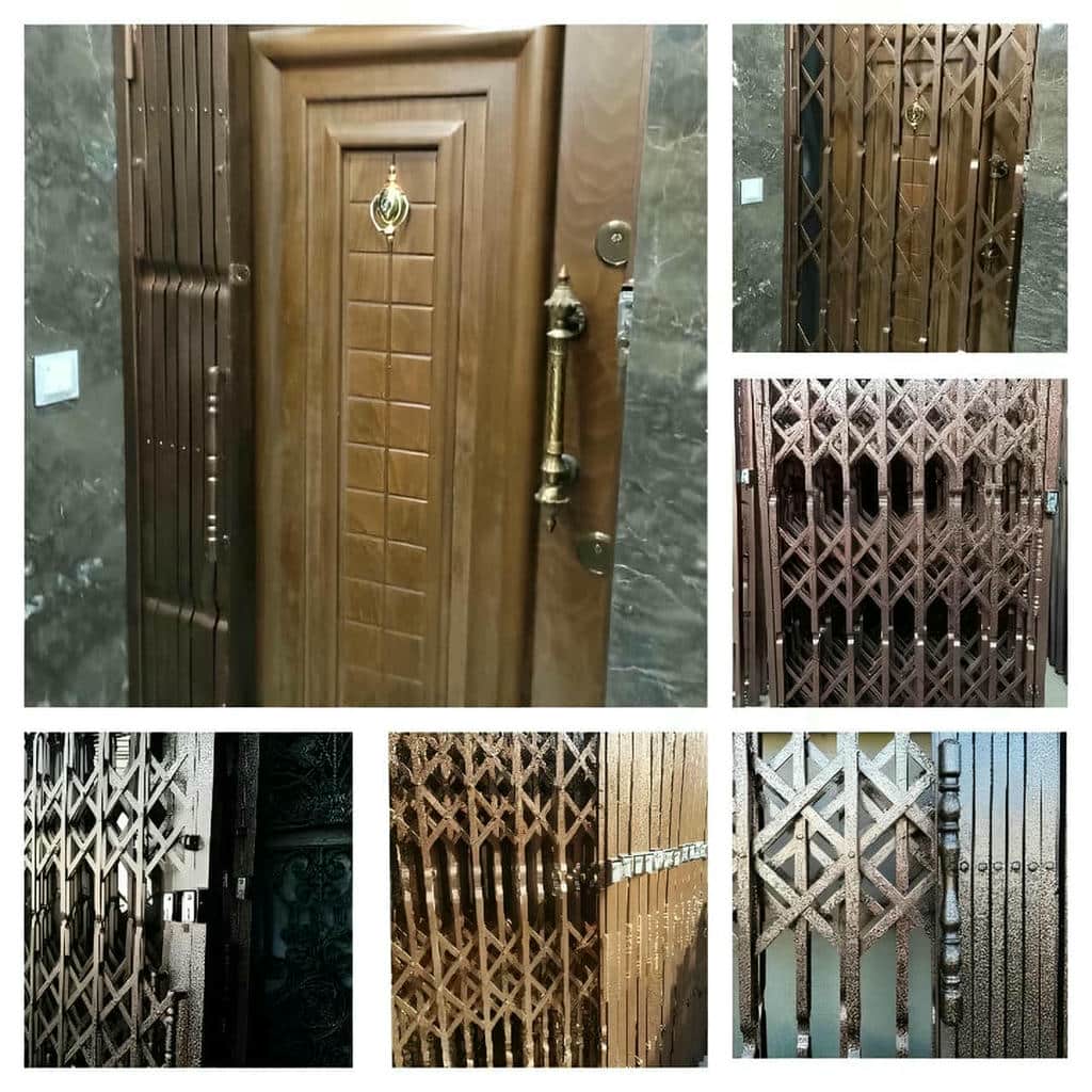 فروش درب آکاردئونی ضدسرقت رنگ بادوام در نسیم شهر