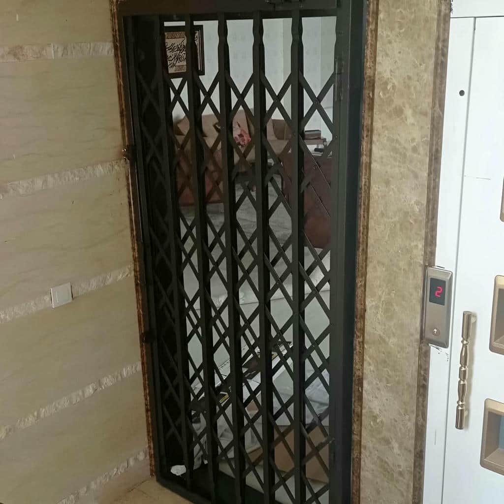 نصب درب آکاردئونی ضدسرقت حرکت نرم در لواسان