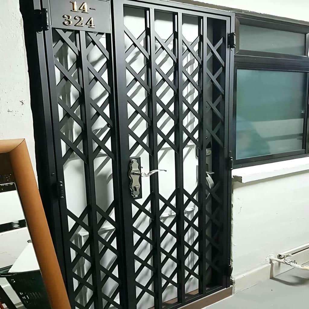 درب آکاردئونی ضدسرقت در مشهد
