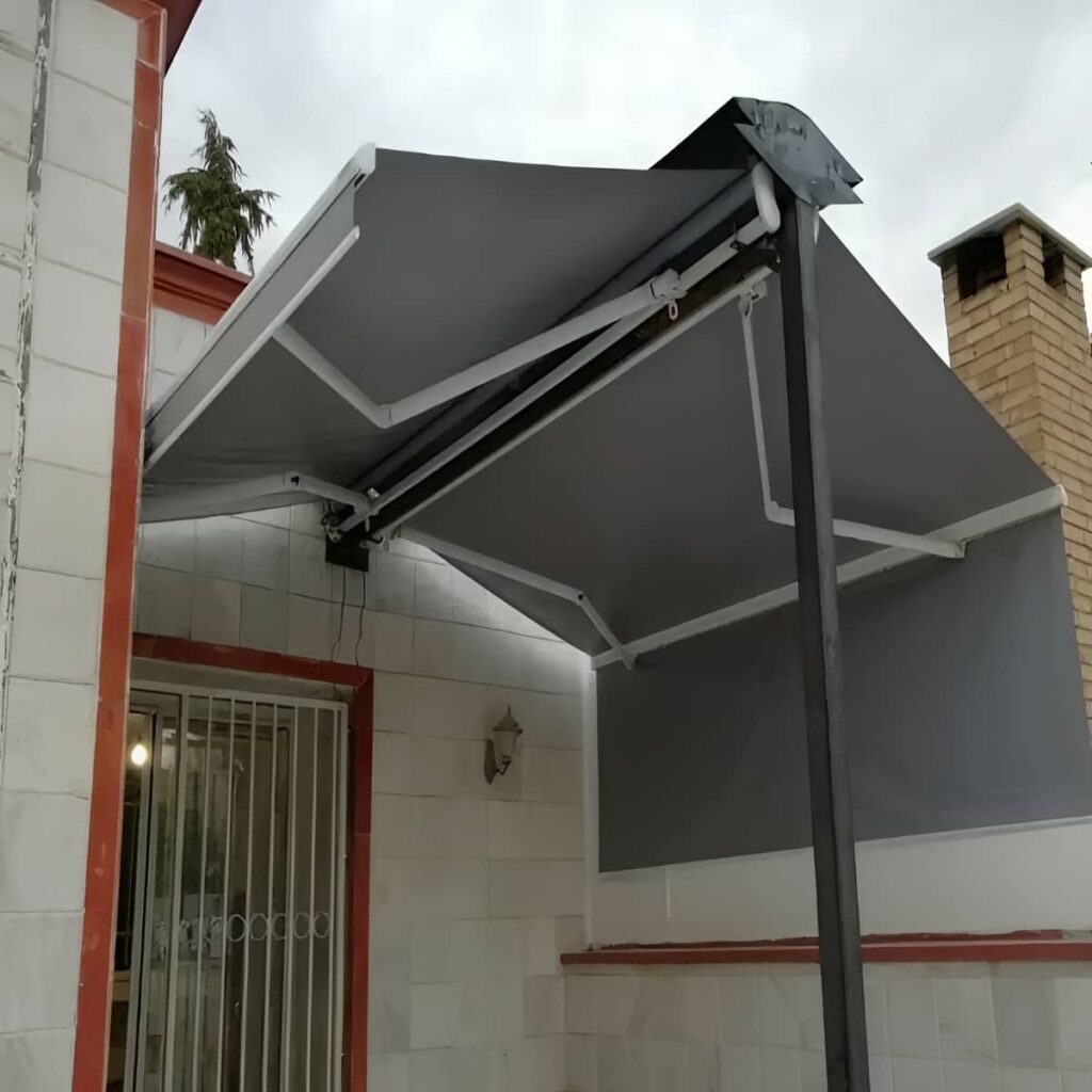 نصب سایبان برقی اتوماتیک ریموتی در طالقان