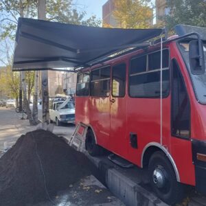 سایبان برقی اتوماتیک در بوشهر