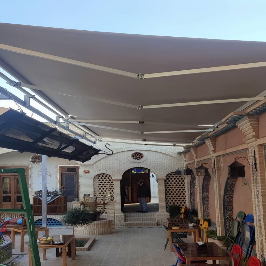 سایبان برقی اتوماتیک در آبادان