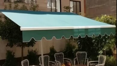 سایبان برقی اتوماتیک در استان گیلان
