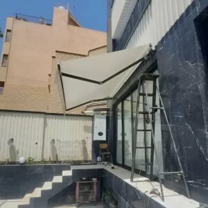 سایبان برقی اتوماتیک در کرمانشاه