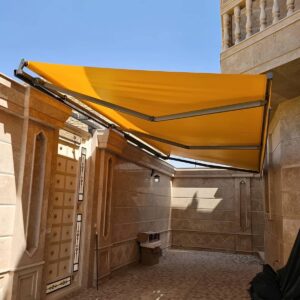 سایبان برقی اتوماتیک در کاشان