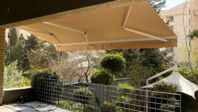 سایبان برقی اتوماتیک در فشم