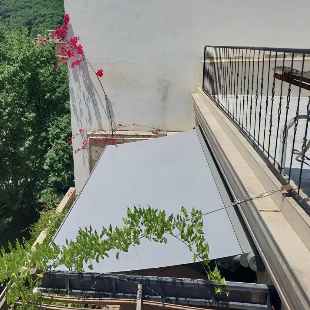 خرید سایبان برقی اتوماتیک بازویی در نظرآباد