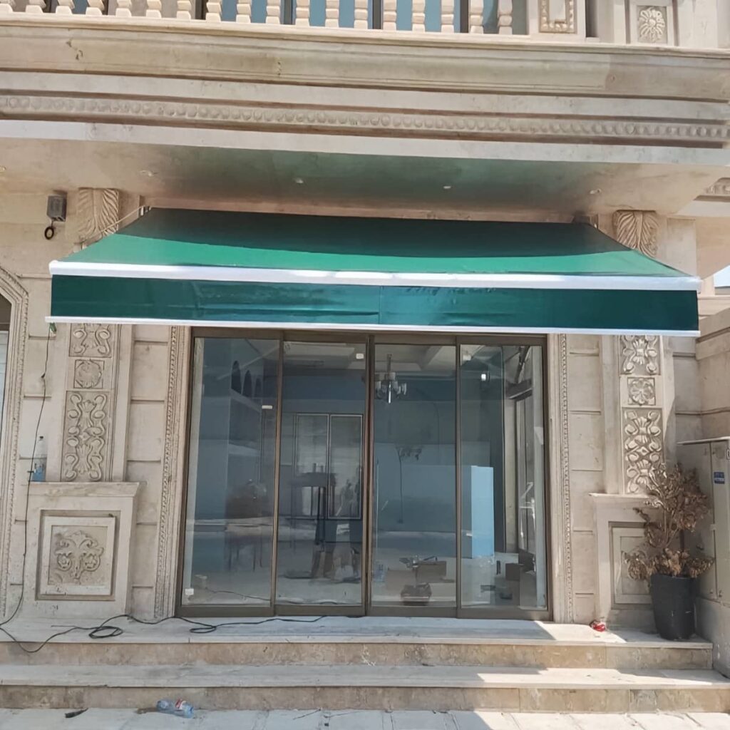 خرید سایبان برقی اتوماتیک بازویی در لواسان