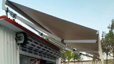 سایبان برقی اتوماتیک در ساوه